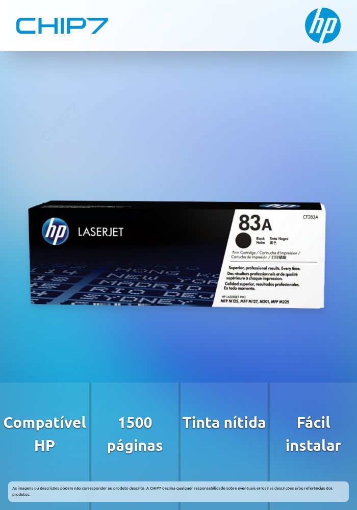 TONER 83A BLACK LASERJET