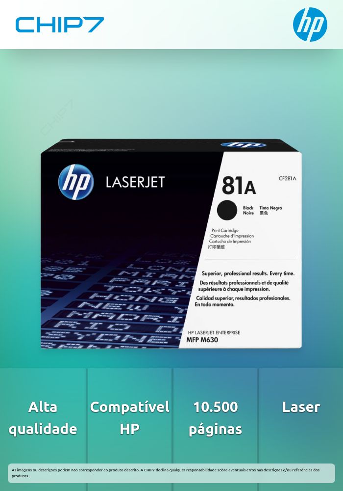 HP 81A Black Toner LJ Enterpr MFP M630