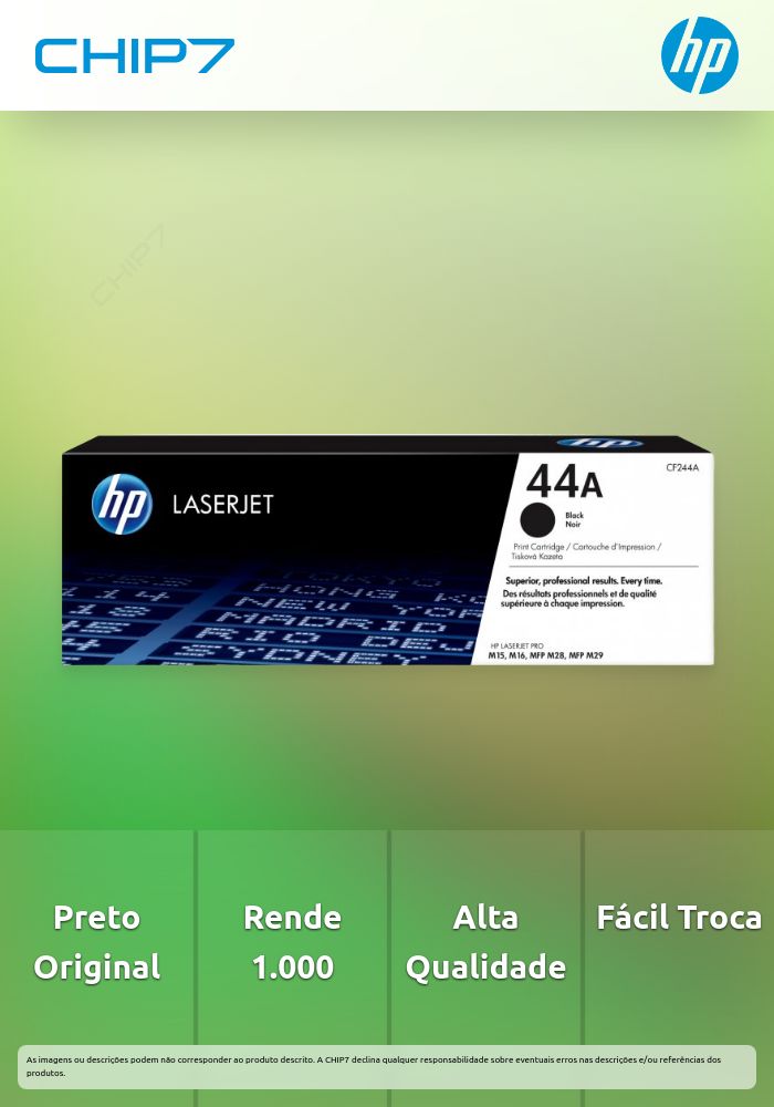 HP 44A ORIGINAL NEGRO LASERJET
