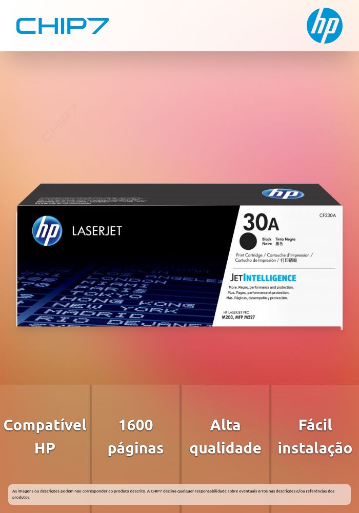 HP 30A NEGRO  LASERJET