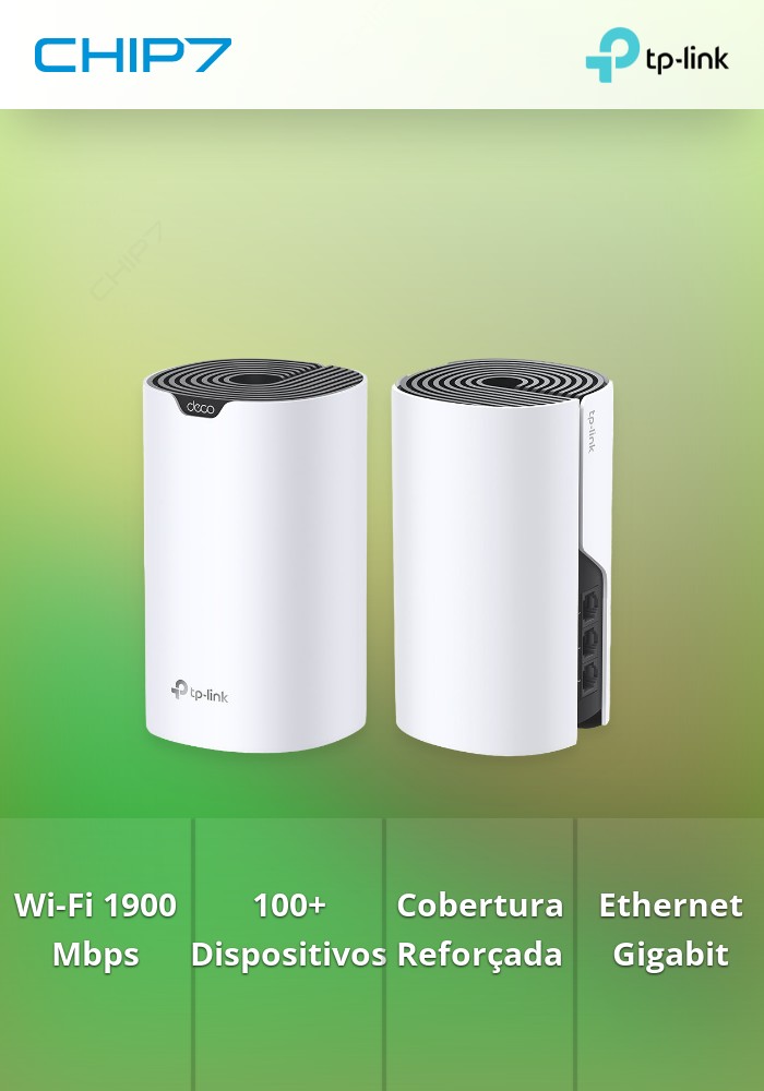Sistema Mesh TP-Link Deco S7 AC1900 Dual-Band WiFi 5 Gigabit Pack-2