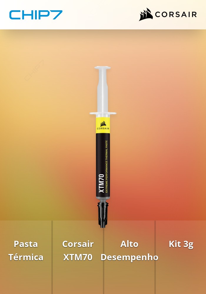 Massa Térmica Corsair XTM70 Extreme Performance Kit 3g
