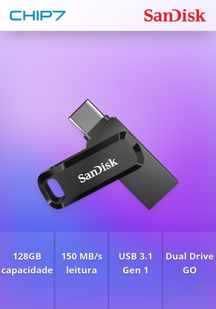Pen 128GB SanDisk Ultra Dual Drive GO USB 3.1 Gen1