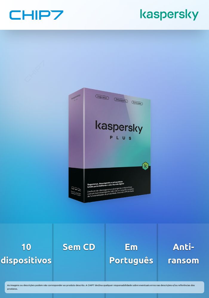 Software Kaspersky Plus 10 Dispositivos noCD PT