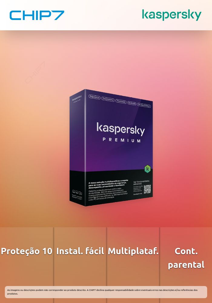 Software Kaspersky Premium 10 Dispositivos noCD PT