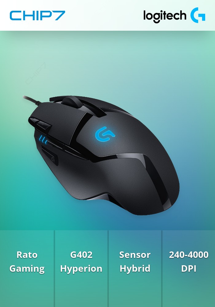Rato Gaming Logitech G Series G402 Hyperion Fury