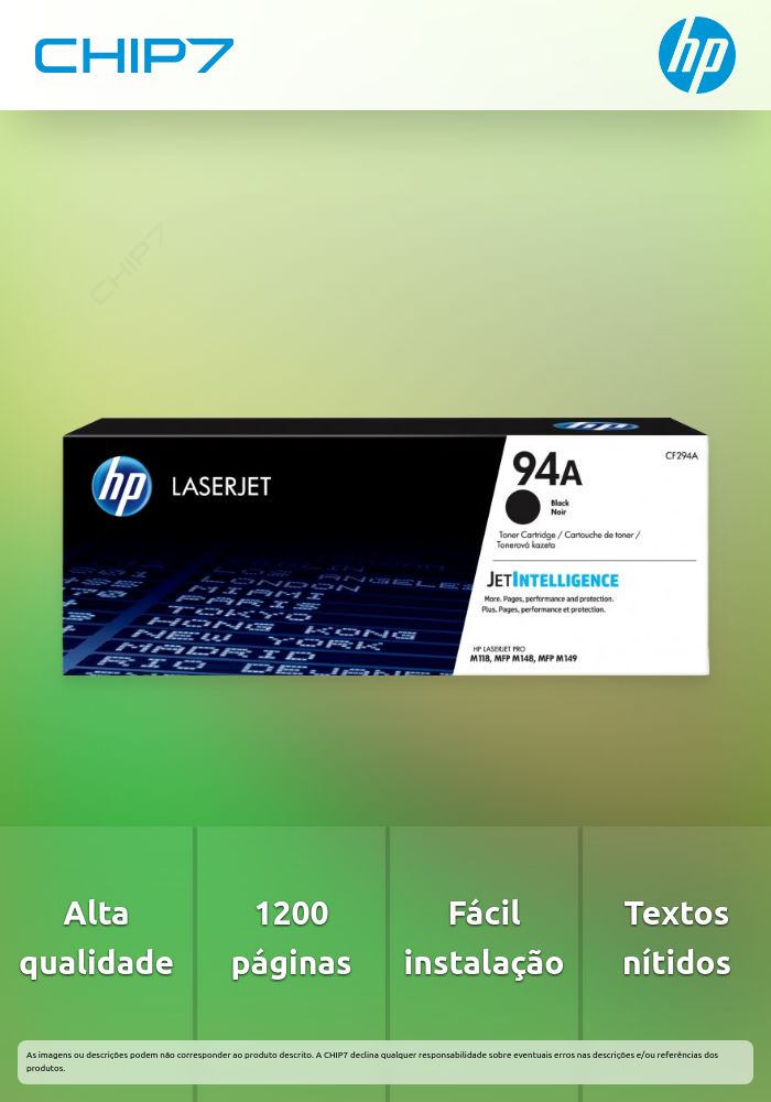 TONER NEGRO 94A LASERJET
