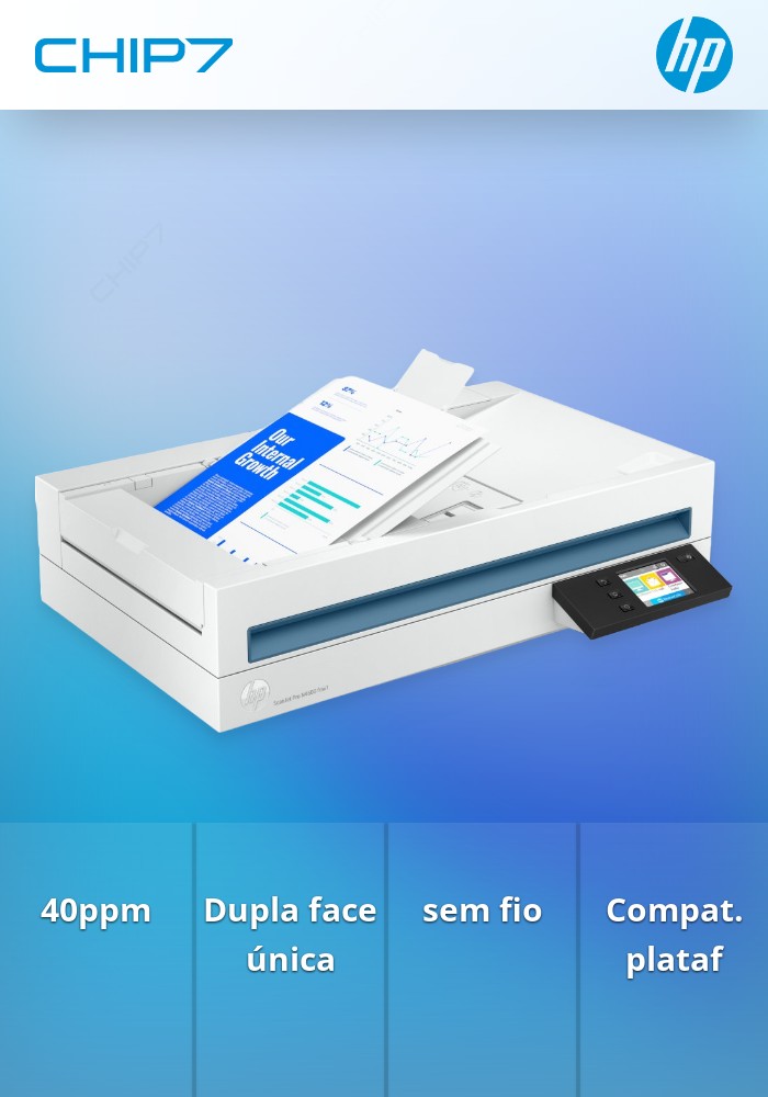 Scanner HP ScanJet Pro N4600 fnw1