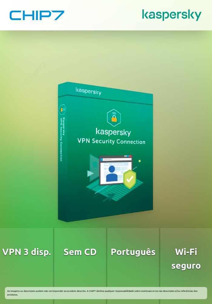 Software Kaspersky VPN 3 Dispositivos noCD PT