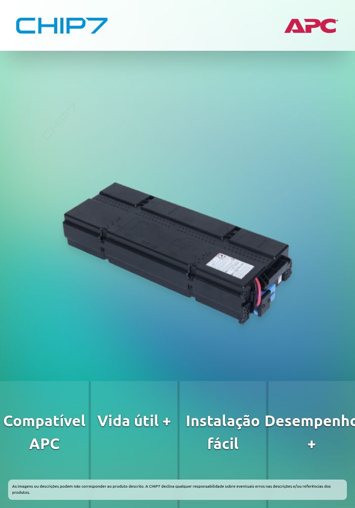 Bateria de substituição UPS APC #155