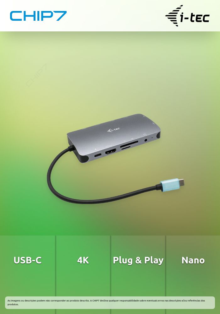 Docking Station I-TEC USB-C Nano 4K