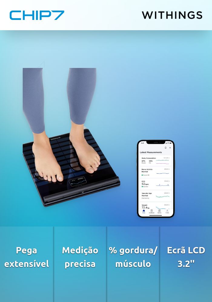 Balança Withings Body Scan (Preta)