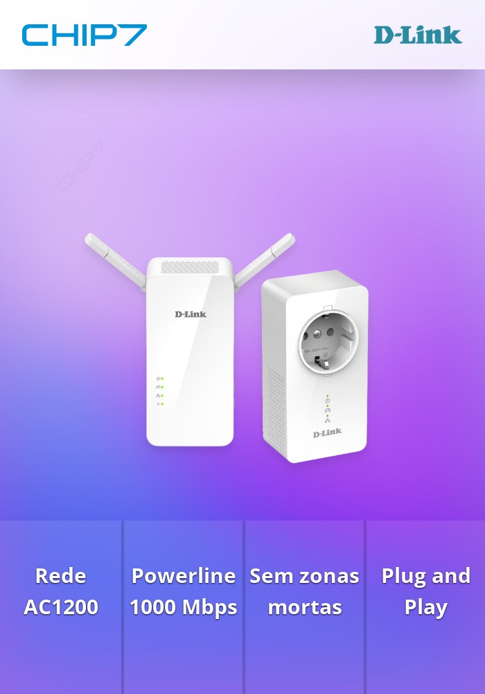KIT PLC 1000M WIRELESS AC 1200