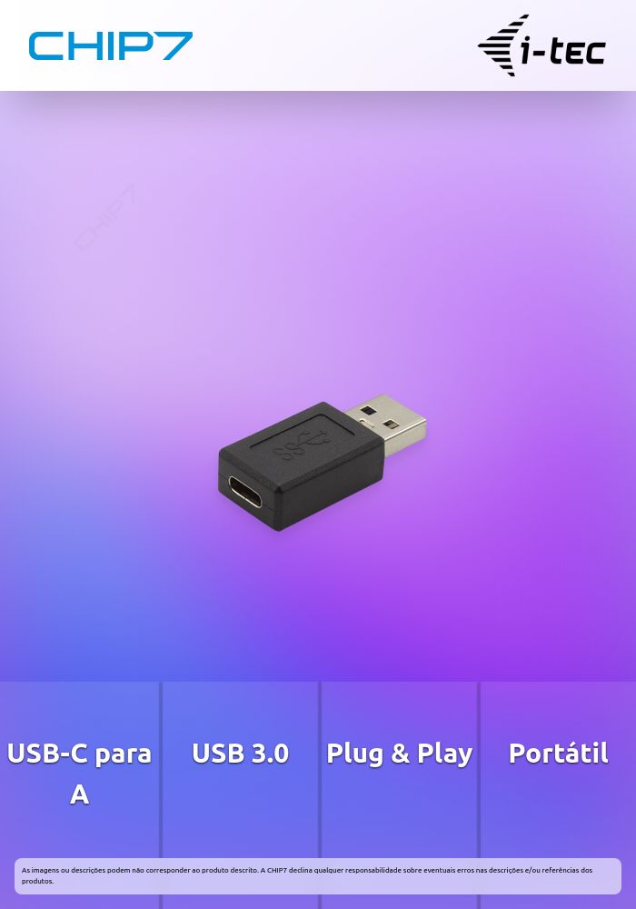 Adaptador I-TEC USB-C para USB-A