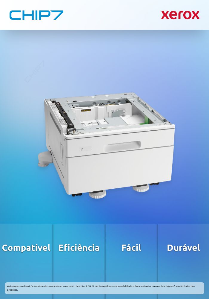 Bandeja de suporte da impressora Xerox