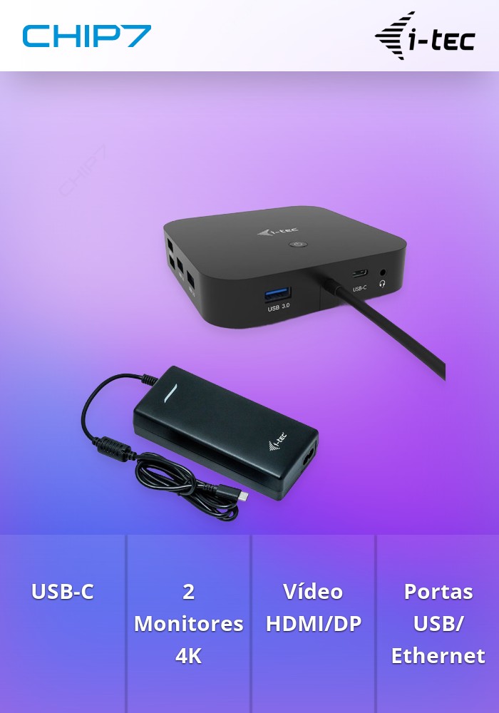 Docking Station I-TEC USB-C 2x 4K