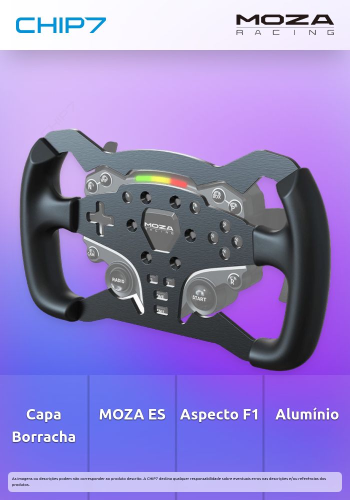 Capa Borracha Volante MOZA ES Formula Rim