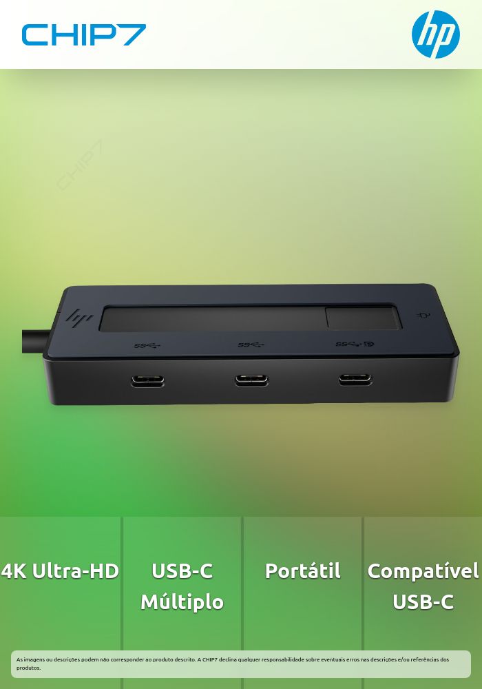 HUB Multiportas 4K USB-C