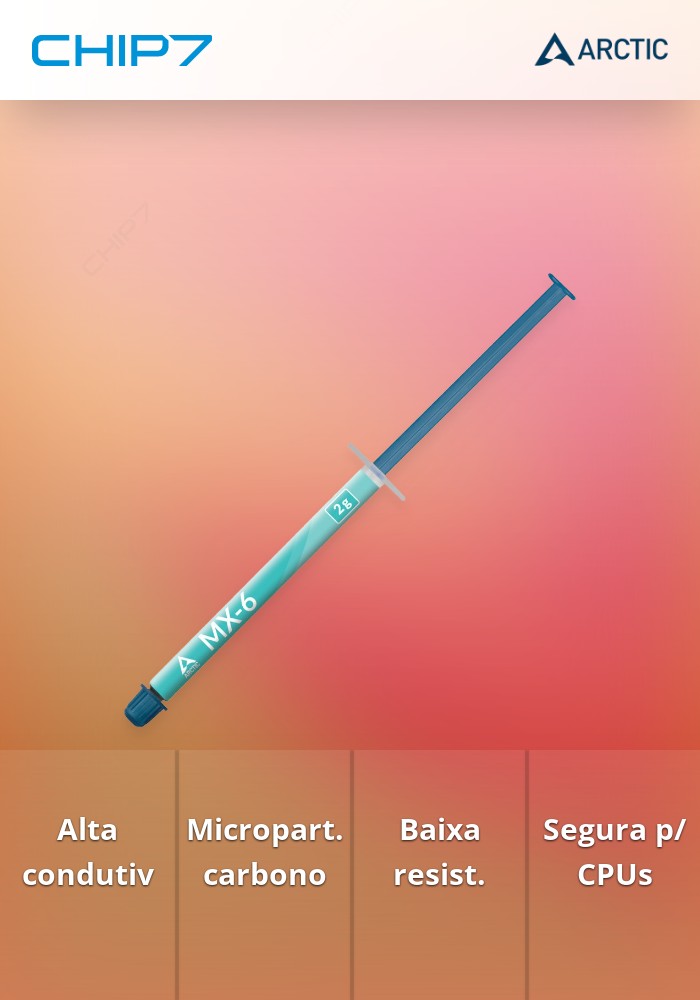 Pasta Térmica Arctic MX-6 (2g)
