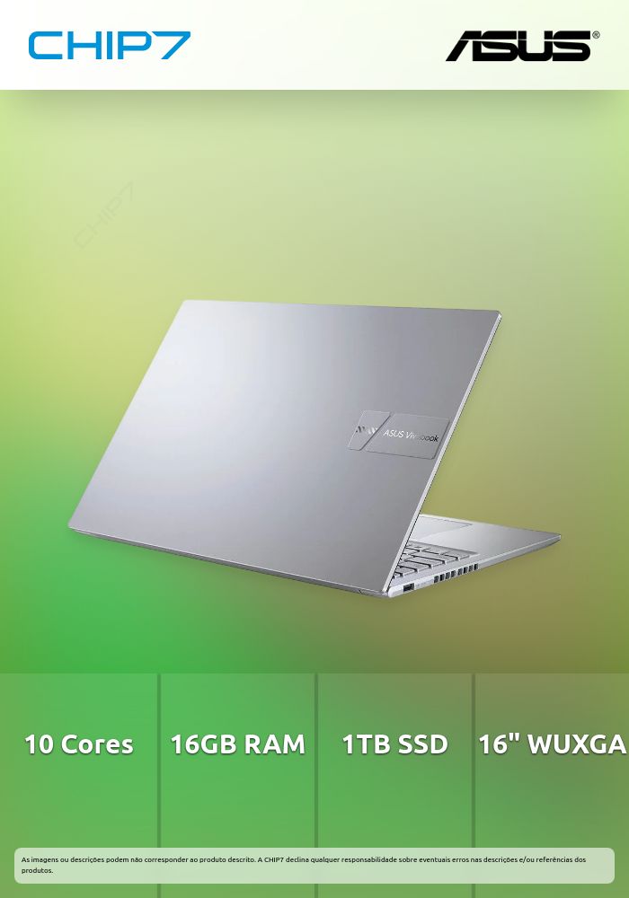Portátil ASUS - I7 1255U / 16GB RAM / 1TB SSD / 16