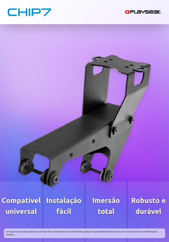 Suporte para caixa de velocidades Playseat Compatível com todas as cadeiras Playseat Trophy