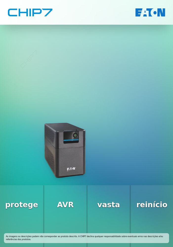 UPS Eaton 700VA / 360W / Schuko - 5E 700 DIN G2