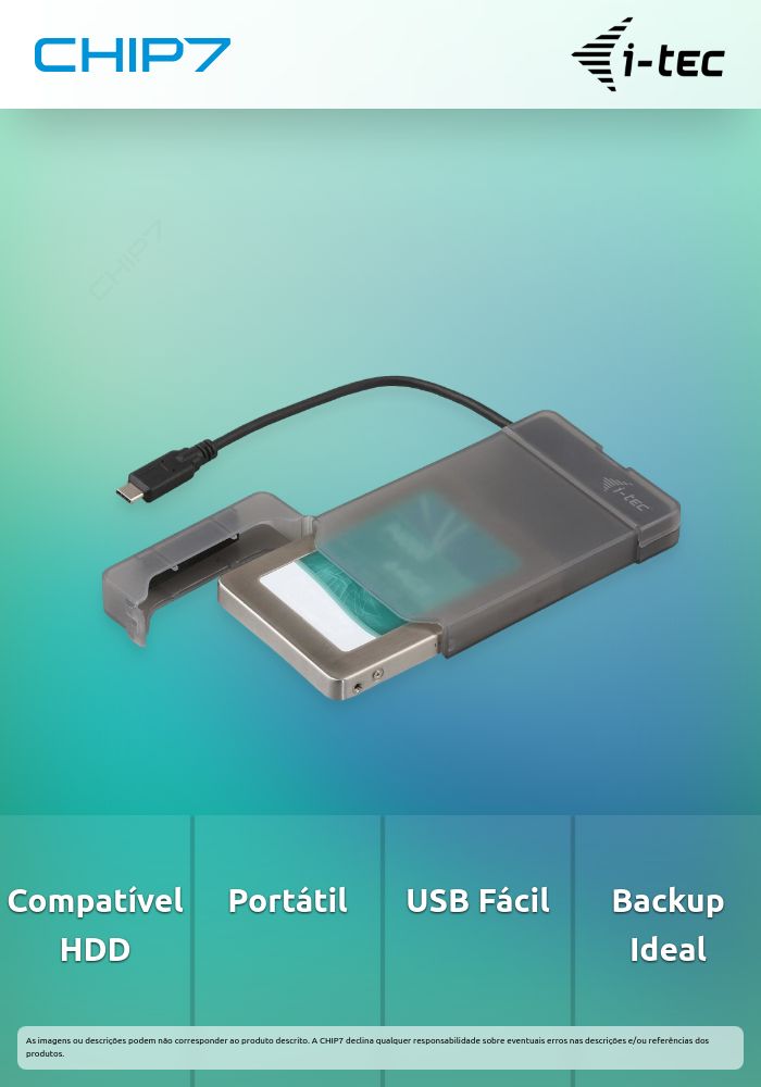 Caixa I-TEC para HDD 2.5
