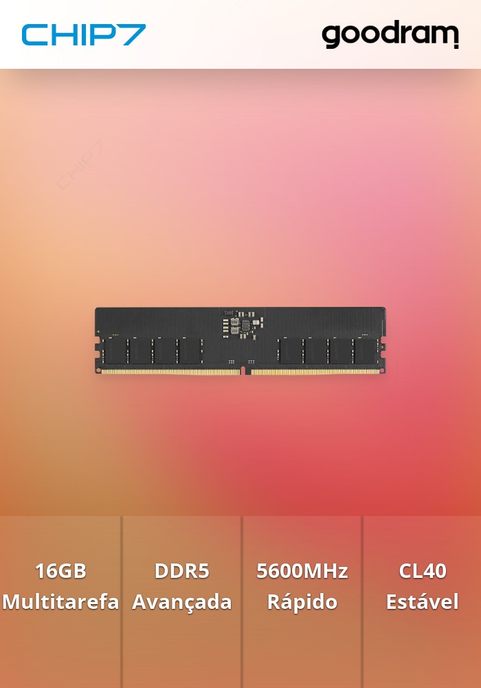 16GB RAM Goodram DDR5 5600MHz CL40 SR DIMM