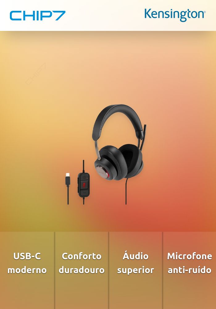 Headset Kensington USB-C H2000