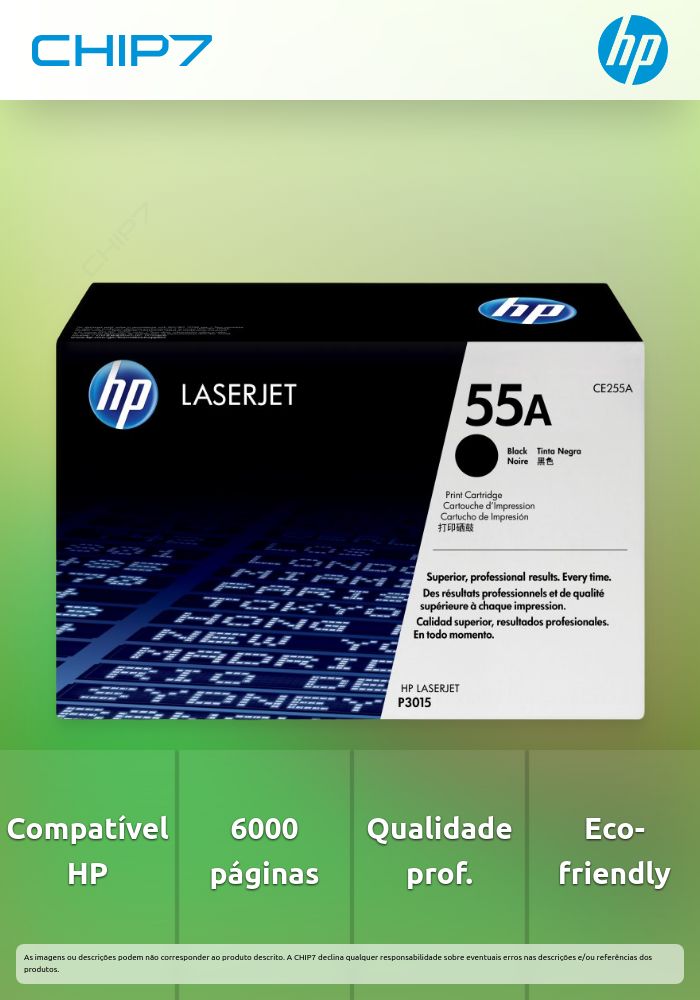 HP LaserJet CE255A Black Print Cartridge