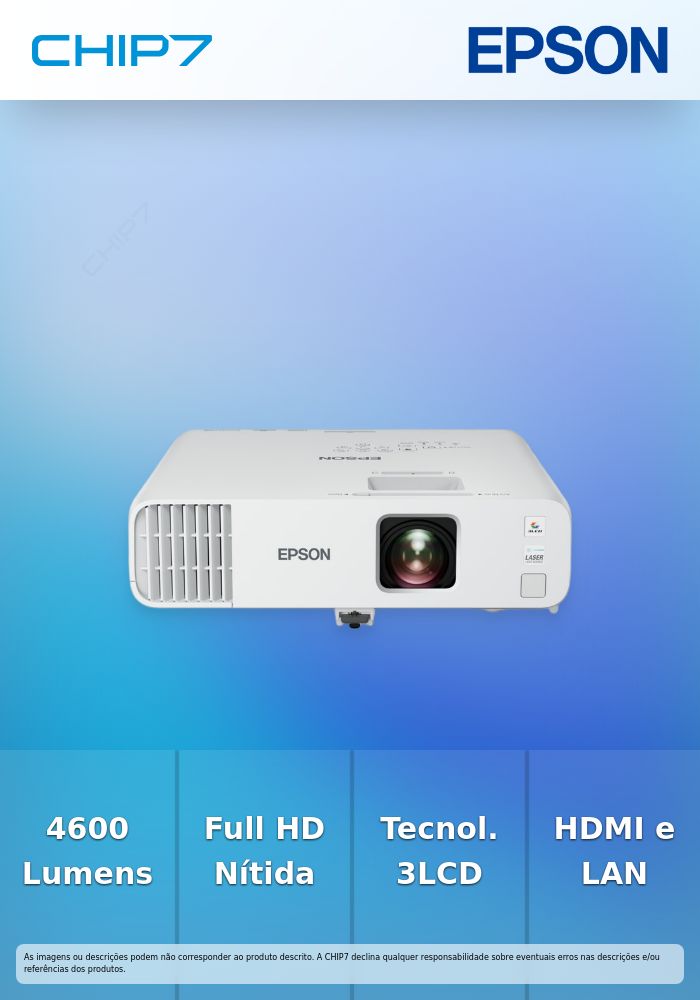 Videoprojector EPSON EB-L260F 4600 Lumens FULL HD