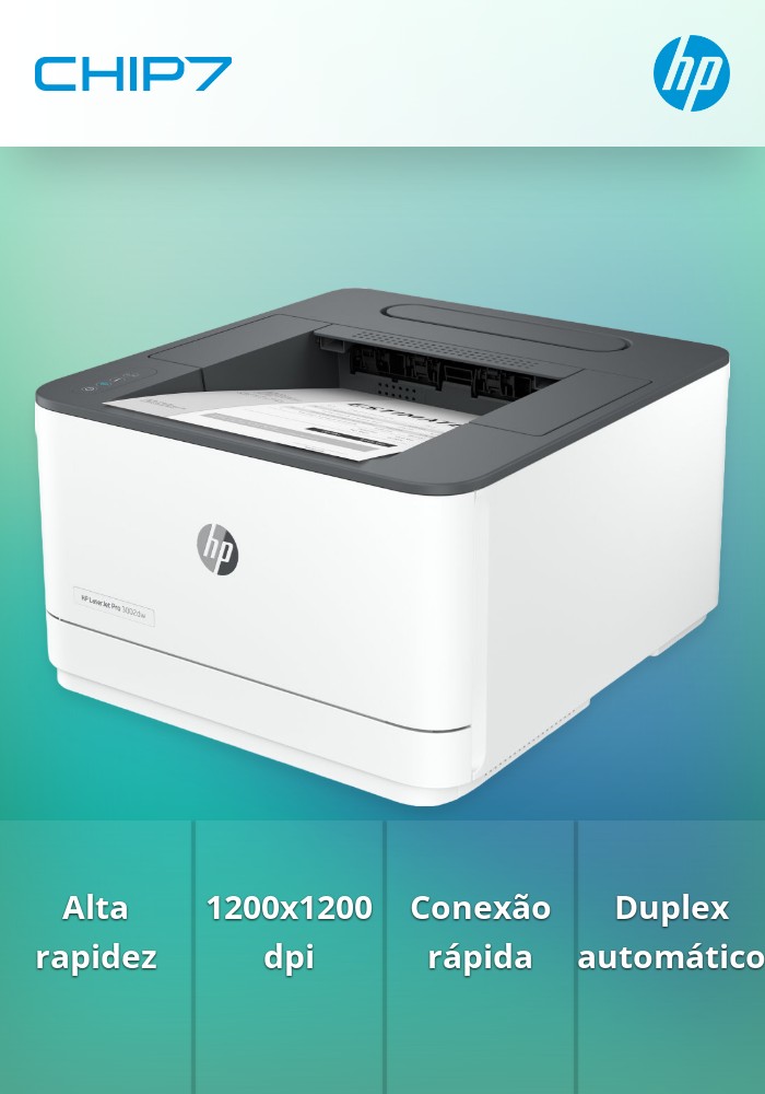 Impressora HP LaserJet Pro 3002dw