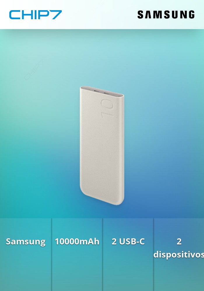 Powerbank Samsung 10000 mAh 25W Beje USB-C