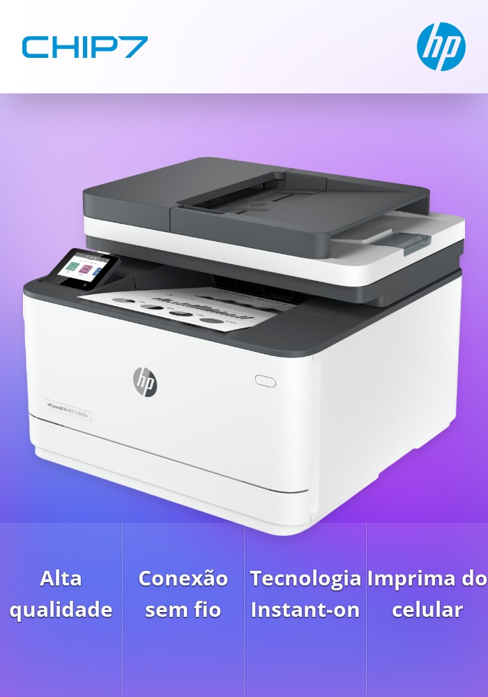 Impressora HP LaserJet Pro MFP 3102fdw