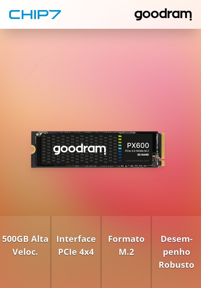500GB SSD GOODRAM PX600 PCIe 4x4 M.2