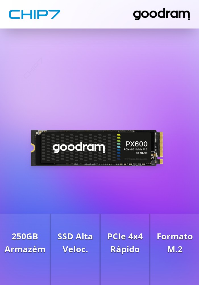 250GB SSD GOODRAM PX600 PCIe 4x4 M.2