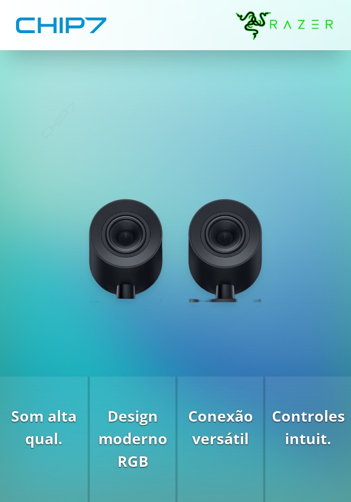 Colunas Razer Nommo V2 X