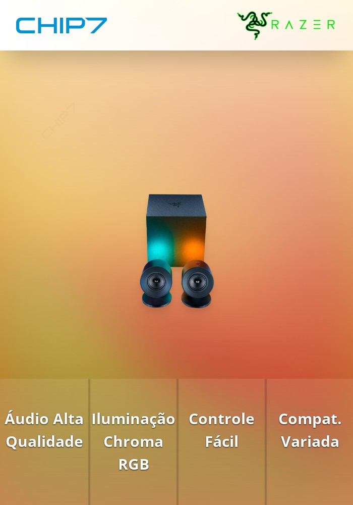Colunas Razer Nommo V2