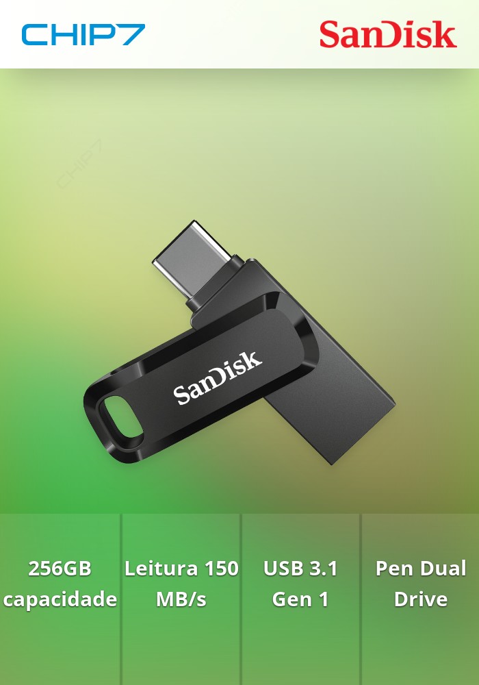 Pen 256GB SanDisk Ultra Dual Drive GO USB3.1 Gen1