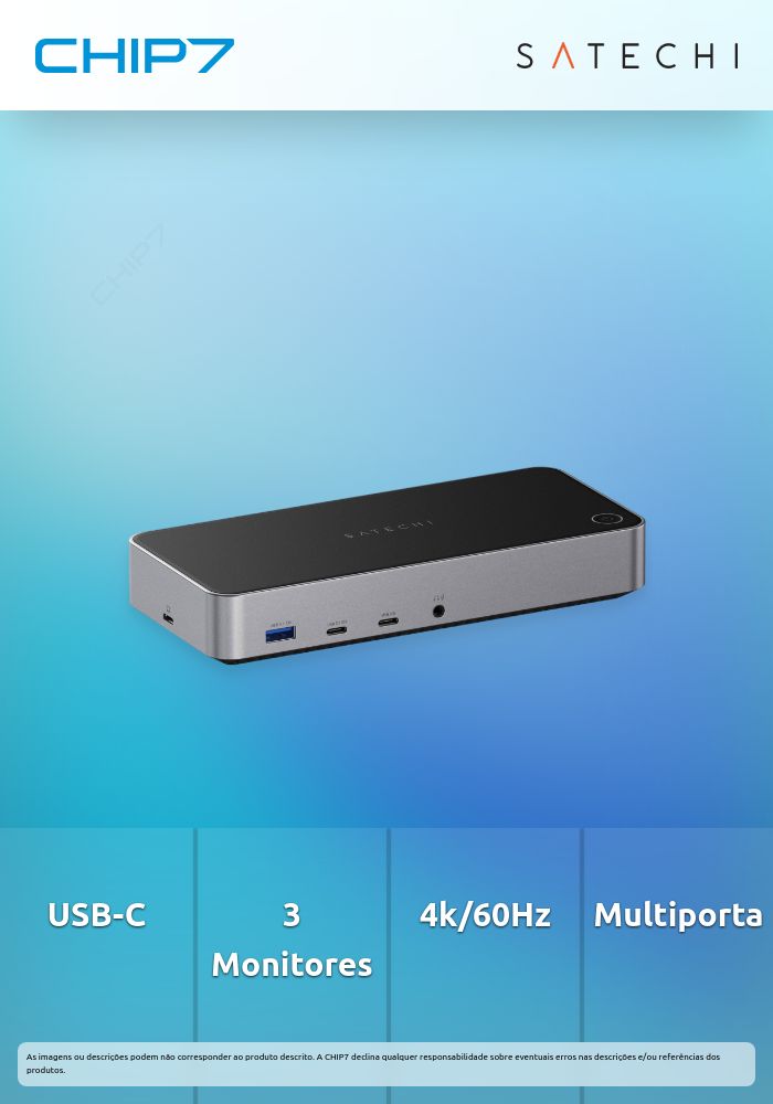 Docking Station Satechi - Triplo Display 4K Display