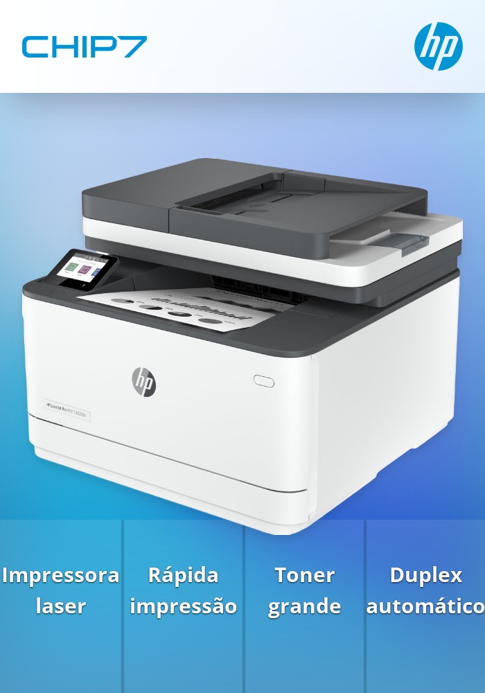 Impressora HP LaserJet Pro MFP 3102fdn
