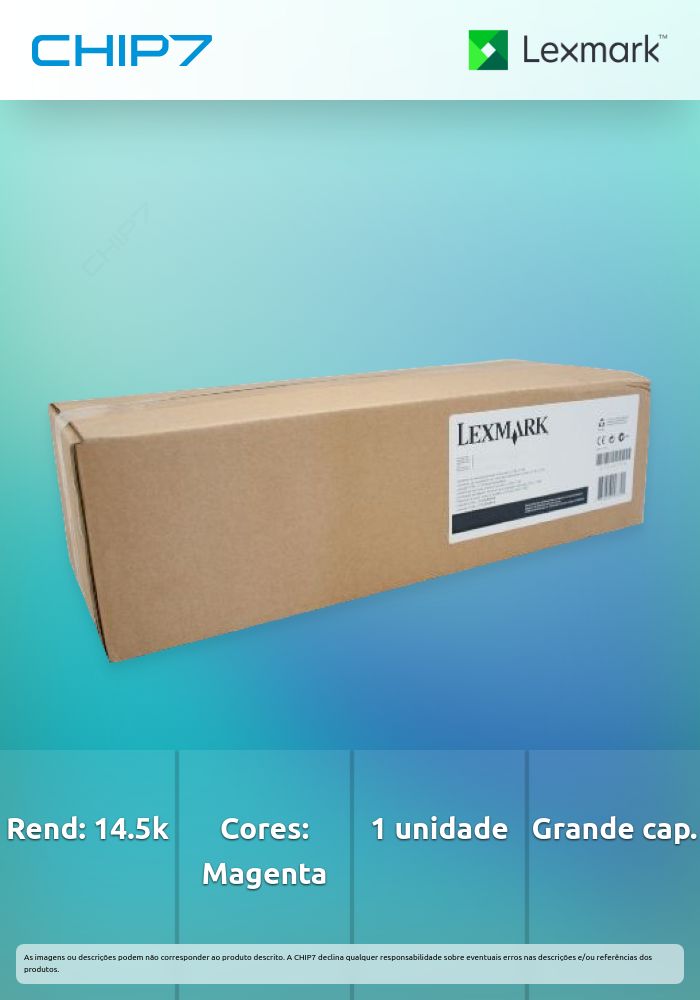Toner Magenta LEXMARK XC9325/9335 14.5K