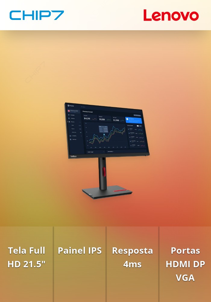 Monitor Lenovo - 21.5