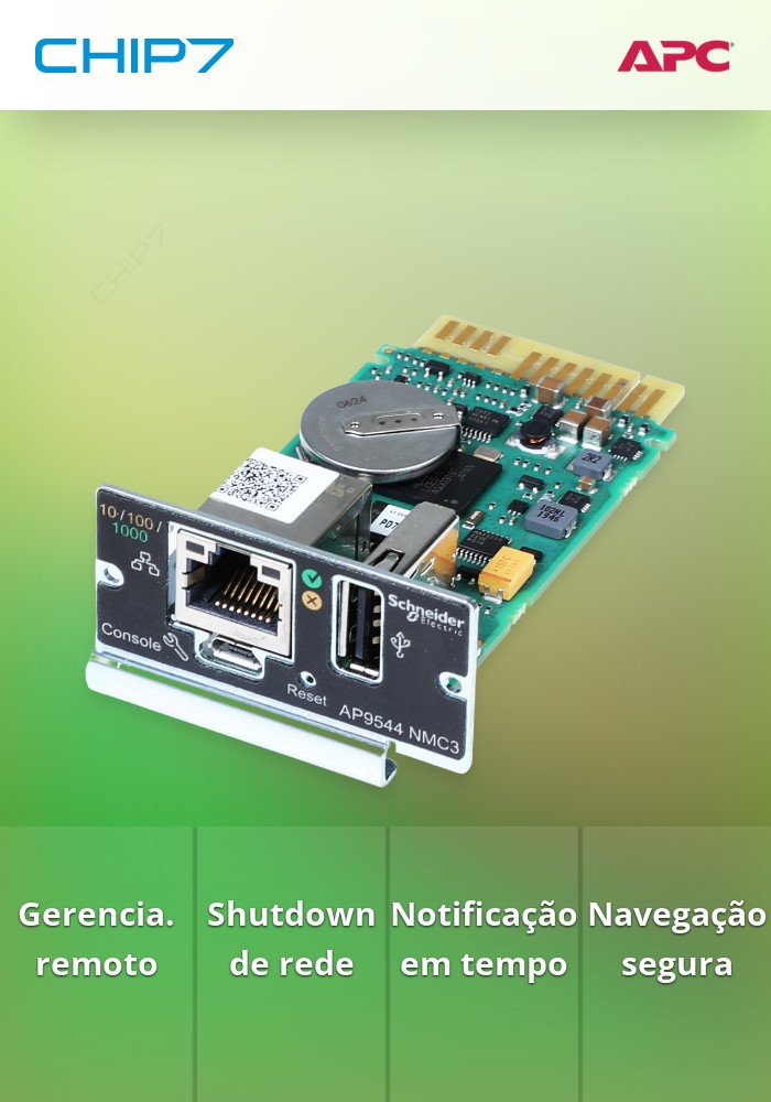 Cartão de rede NMC para o Easy UPS, 1-phase