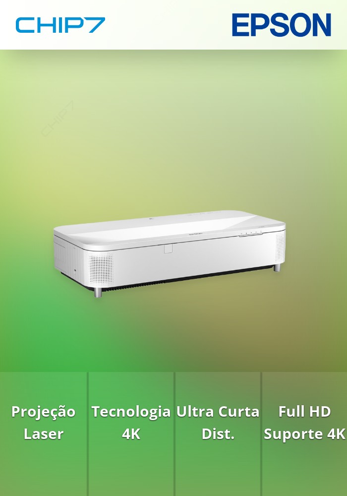EPSON VIDEOPROJECTOR EB-810E 5000AL LASER SUPER ULTRA CURTA 4KE UST