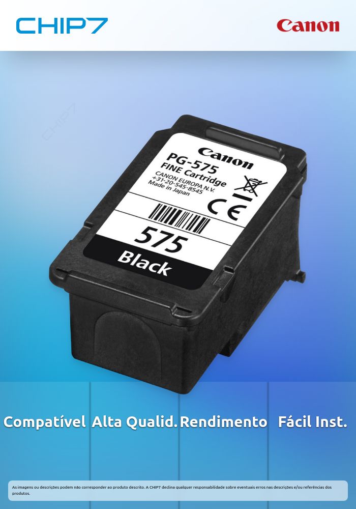 Tinteiro Canon Negro PG-575