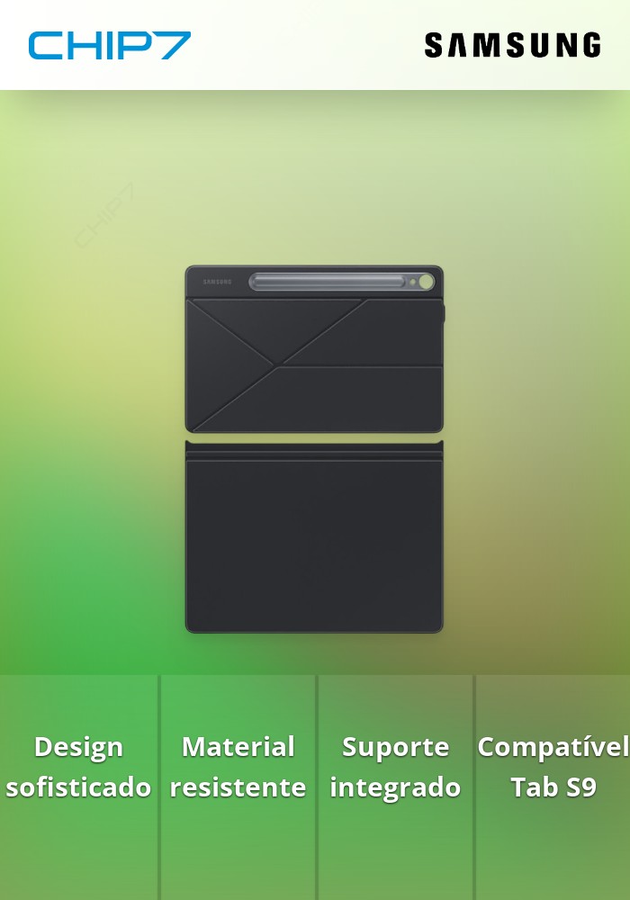 Capa Smart Book Galaxy Tab S9