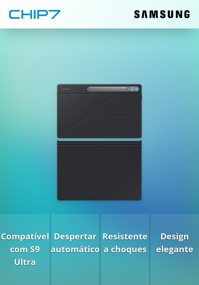 Capa Smart Book Galaxy Tab S9 Ultra