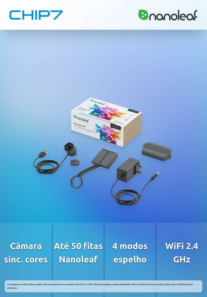 Nanoleaf - 4D Screen Mirror Kit (Apenas Câmara)