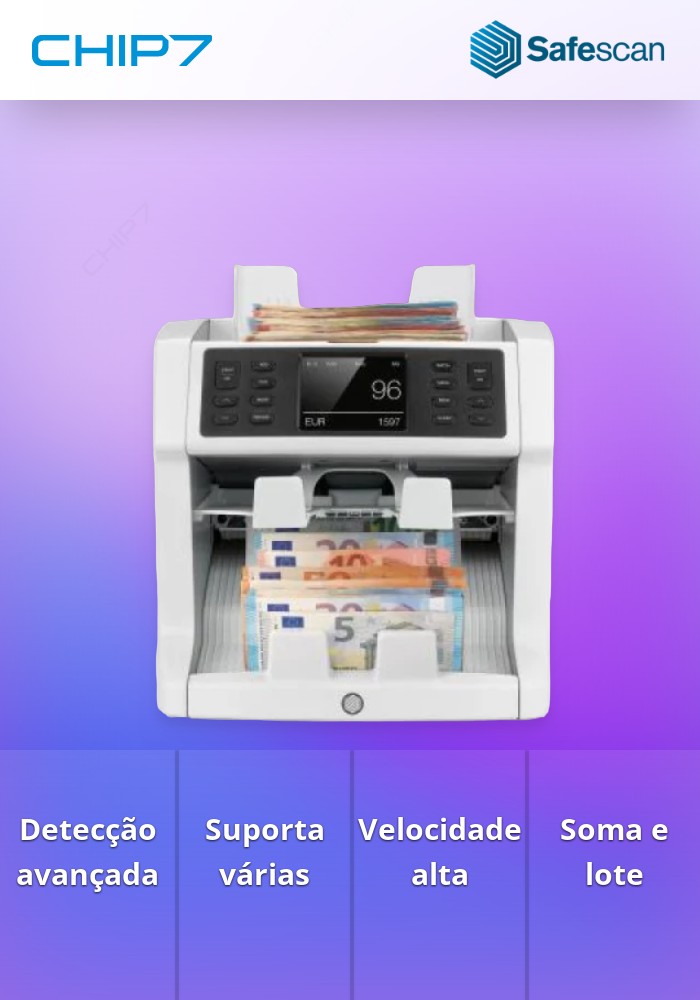 Contadora de Notas SafeScan 2985-SX